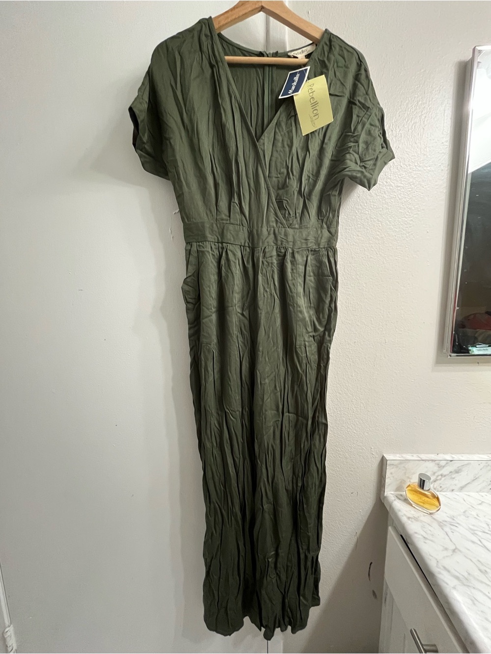 Marshalls Olive Green Maxi Dress